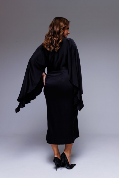 Платье AURA otd 3228 черный - фото 11