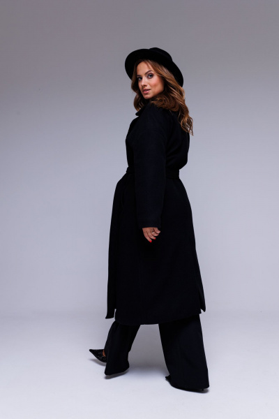 Пальто AURA otd 7031 черный - фото 6