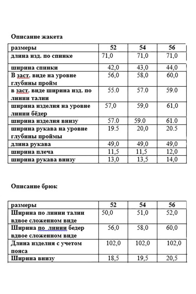 Брюки, жакет Djerza 2002 серый - фото 9