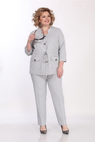 Брюки, жакет Djerza 2002 серый - фото 8