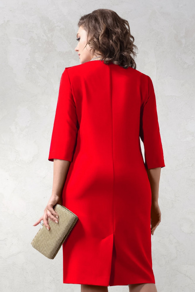 Платье полуприлегающее с вытачками и разрезами Avanti 1611-1 - фото 2