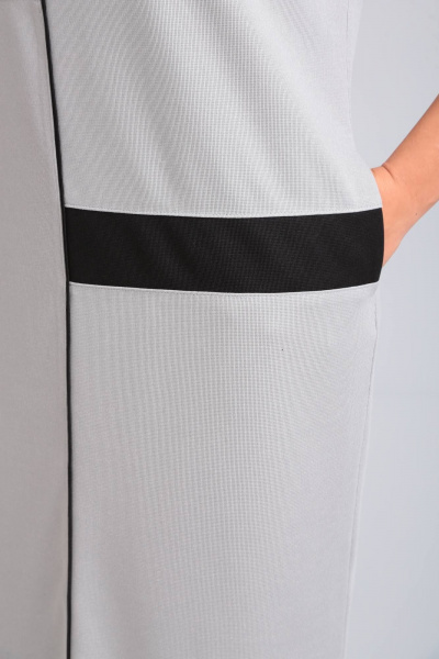 Деловое и повседневное платье с вытачками и декоративными элементами Rishelie 934 - фото 6