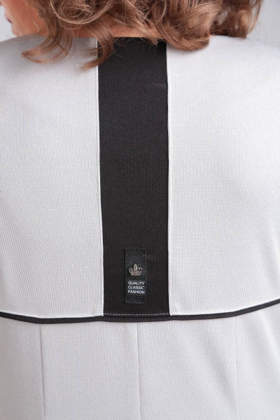 Деловое и повседневное платье с вытачками и декоративными элементами Rishelie 934 - фото 4