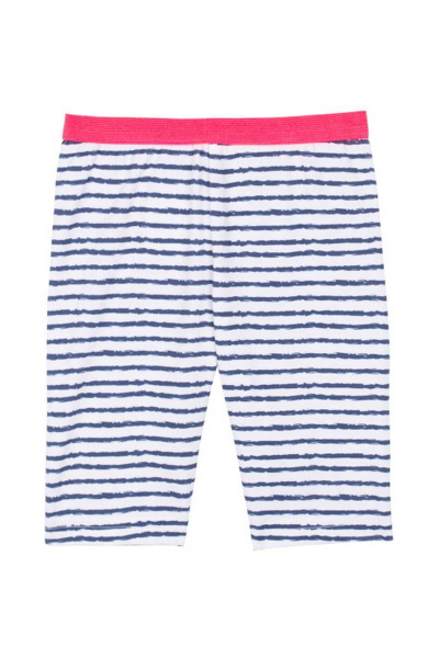 Летние бриджи для девочки с принтами бабочек Bell Bimbo 200004 полоска - фото 1