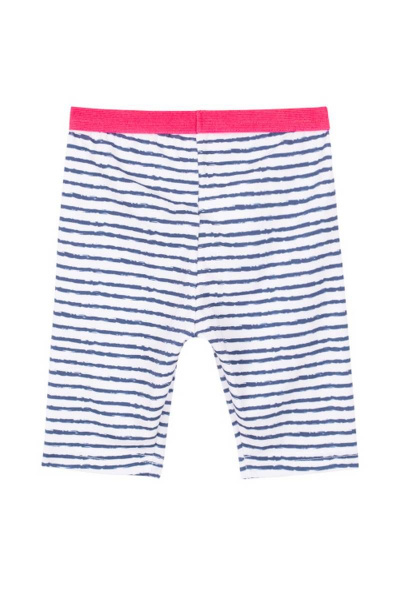 Летние бриджи для девочки с принтами бабочек Bell Bimbo 200004 полоска - фото 2