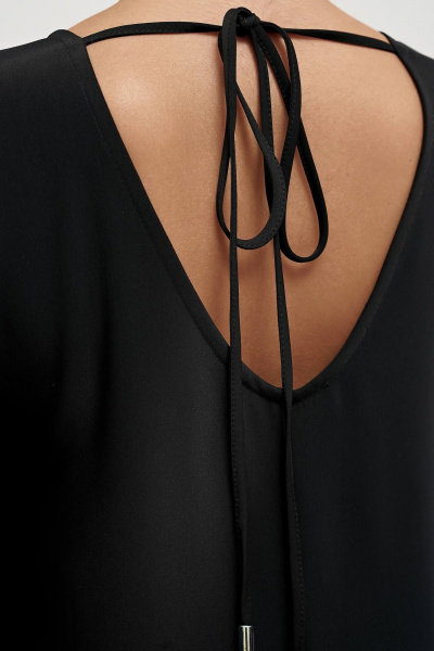 Платье свободного силуэта миди с вырезом и разрезом FOXY FOX 1543 - фото 4