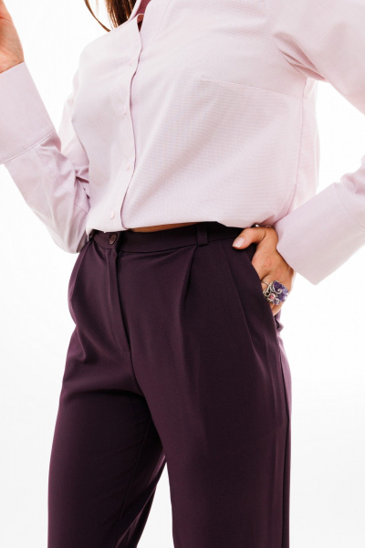Брюки Anelli 702.1 слива - фото 2