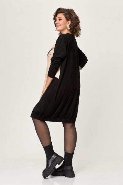 Платье ANASTASIA MAK 1133 чёрный - фото 6