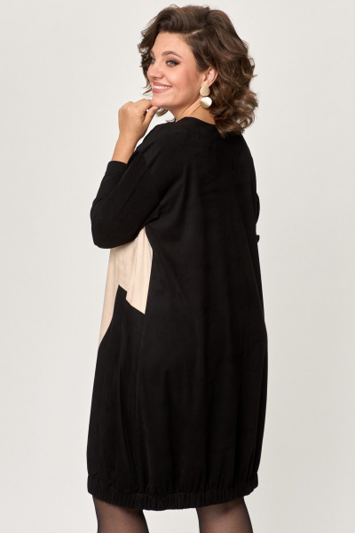 Платье ANASTASIA MAK 1133 чёрный - фото 5