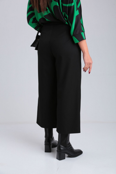 Кюлоты на запах с пряжкой, стиль на каждый день ALEZA 2008 - фото 4