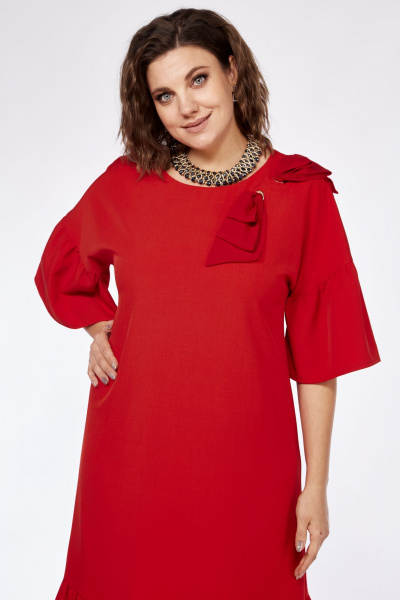 Платье Solomeya Lux 962 красный - фото 5