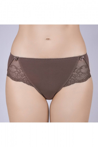 Трусы из трикотажа и кружева для ежедневного ношения Verally 150-3 перец - фото 1