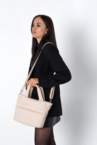 Мини-сумка из экокожи в нейтральных оттенках MT.Style Molly2 bez - фото 4