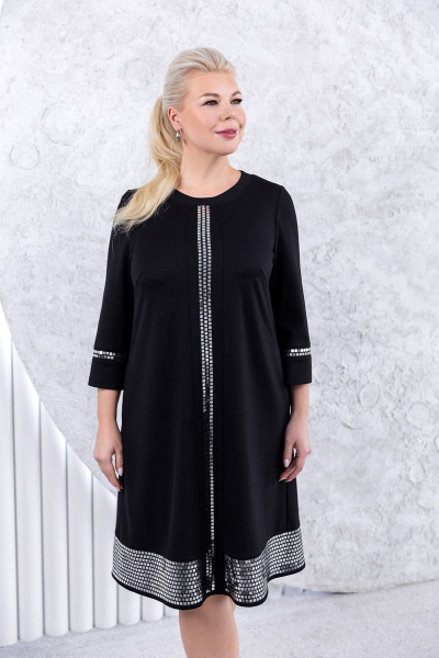 Платье ASV 2665 черный - фото 6