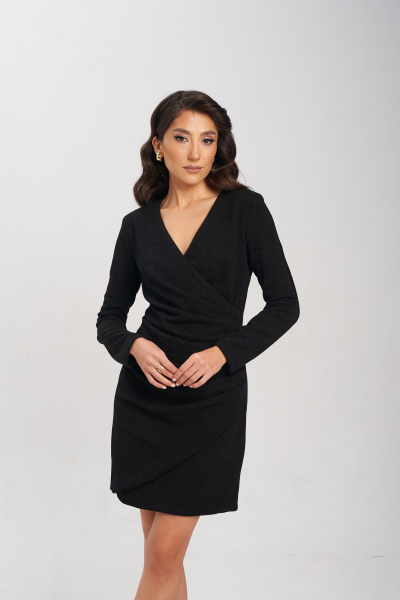 Платье демисезонное с складками и подкладкой Mixan 5026 - фото 3