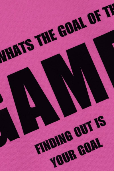 Базовая футболка с принтом и декоративными элементами Bell Bimbo 200092 розовый - фото 4