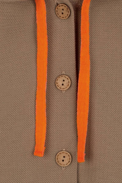 Жакет для мальчика с капюшоном и принтом Bell Bimbo 200122 бежевый - фото 4