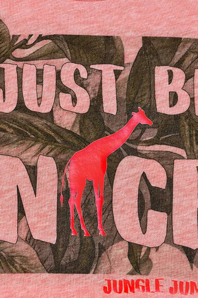 Майка из хлопка розовая меланж с удлиненной спиной Bell Bimbo 200142 розовый меланж - фото 3