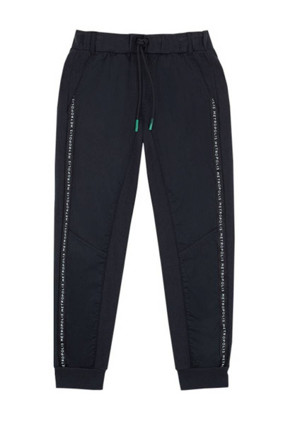 Брюки для мальчика с зауженным к низу кроем Bell Bimbo 200186 черный - фото 2