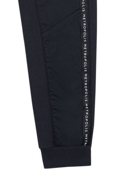 Брюки для мальчика с зауженным к низу кроем Bell Bimbo 200186 черный - фото 5