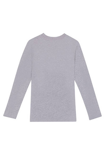 Джемпер для мальчика из трикотажа с капсульным дизайном Bell Bimbo 200197 серый меланж - фото 3