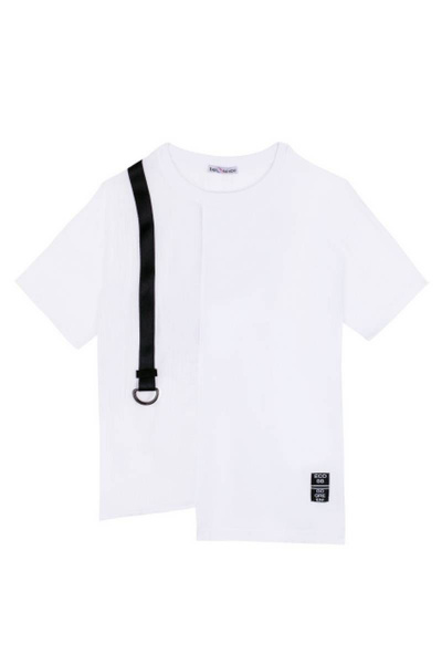 Майка с принтом и контрастным кантом для мальчика Bell Bimbo 200243 белый - фото 3