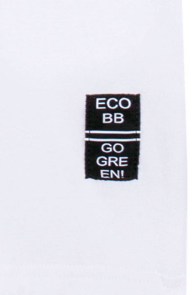 Майка с принтом и контрастным кантом для мальчика Bell Bimbo 200243 белый - фото 6