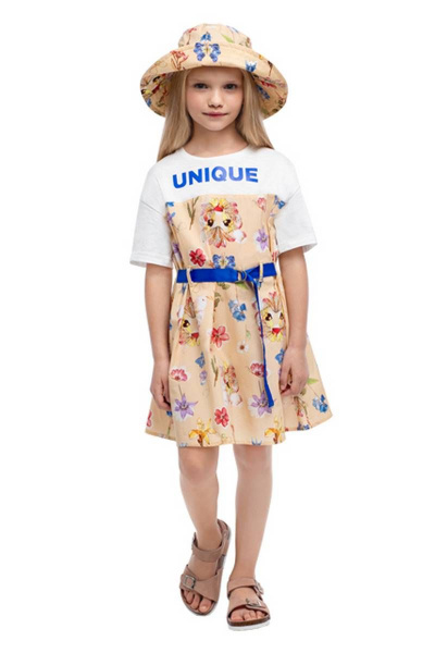 Платье Bell Bimbo 201061 набивной - фото 1