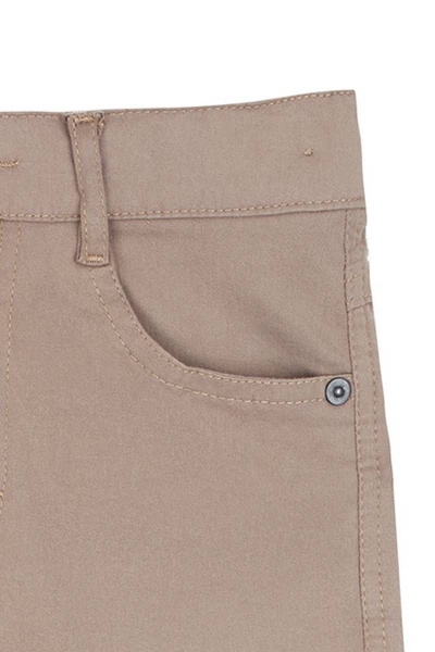 Брюки для мальчика бежевые из хлопка с клепками Bell Bimbo 201164 бежевый - фото 5