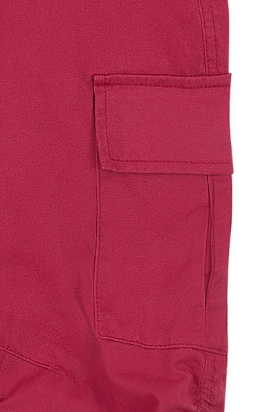 Брюки для мальчика с накладными карманами из хлопка Bell Bimbo 201194 бордо - фото 5