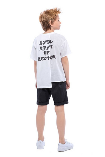 Шорты для мальчика свободной формы с карманами на лето Bell Bimbo 201222 черный - фото 2