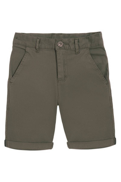 Шорты для мальчика с накладными карманами и шлёвками Bell Bimbo 201237 хаки - фото 1