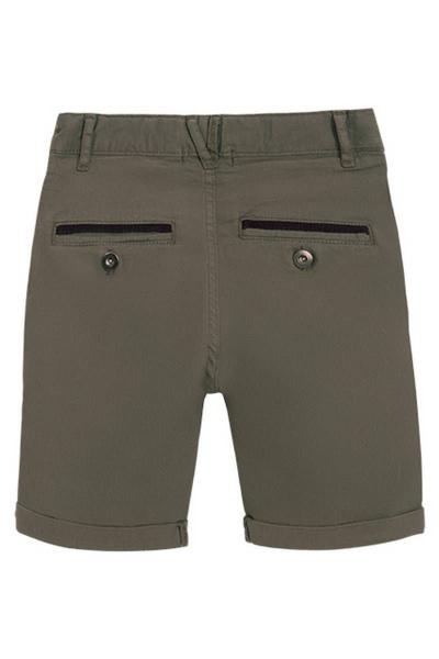 Шорты для мальчика с накладными карманами и шлёвками Bell Bimbo 201237 хаки - фото 2