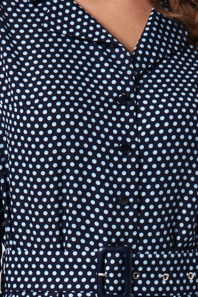 Платье DEVITA 1340 сине-голубой - фото 4