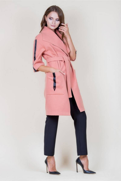 Деловая юбка с декоративным оформлением и металлическим поясом S. Veles 5-165 - фото 2