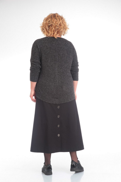 Платье Pretty 611 графит - фото 2