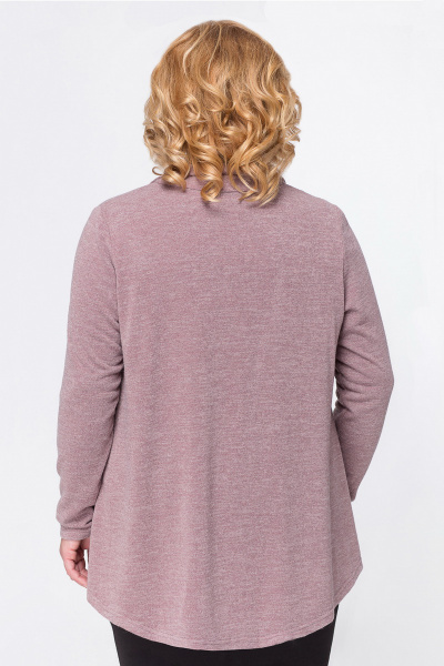 Кардиган Медея и К 1880 розово-коричневый - фото 2