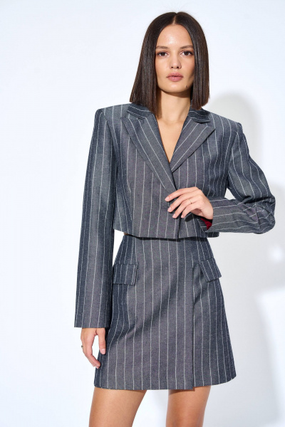 жакет приталенный на каждый день из текстиля AG Green G465/4 - фото 1