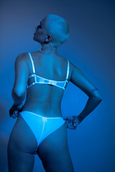 Белые трусы для ежедневной носки из мягкого материала LoveLace ТР0165 белый - фото 2