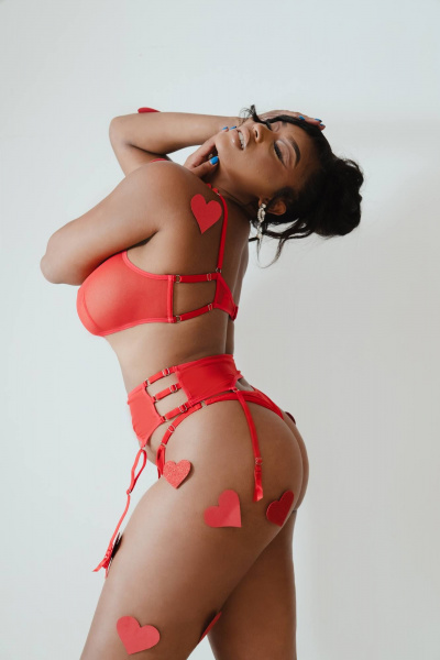 Красные трусы на каждый день из эластичного хлопка LoveLace ТР0166 красный - фото 4