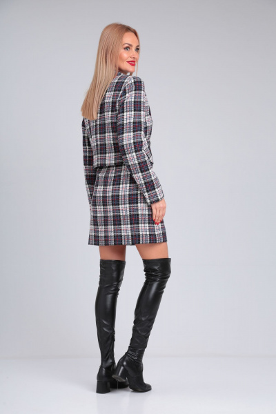 Жакет и юбка в стиле шанель для офиса AXXA 26146 А - фото 7