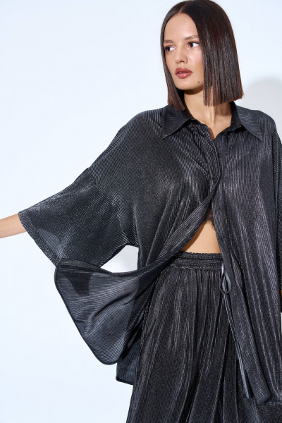 Круглогодичные женские нарядные брюки из трикотажа AG Green G480/6 - фото 4