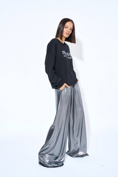 Платье из трикотажа с отлетной верхней частью AG Green G490/9 - фото 2