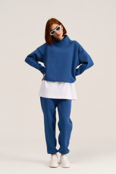 Свитшот MG Wear 2101 синий - фото 7