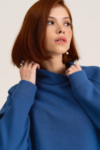 Свитшот MG Wear 2101 синий - фото 5