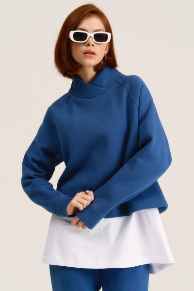 Свитшот MG Wear 2101 синий - фото 2