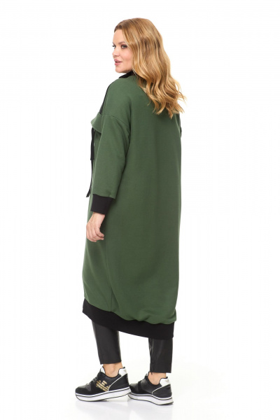 Платье Michel chic 2146 зеленый - фото 7