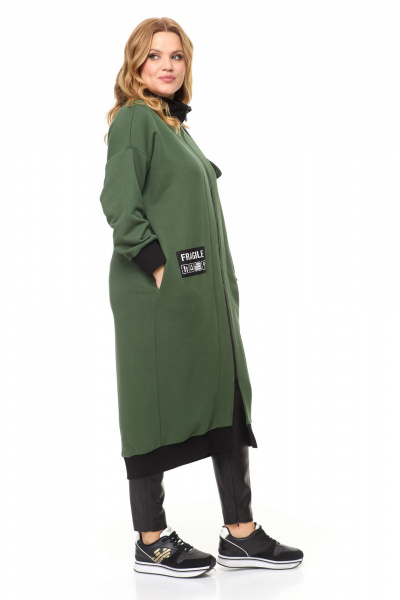 Платье Michel chic 2146 зеленый - фото 6