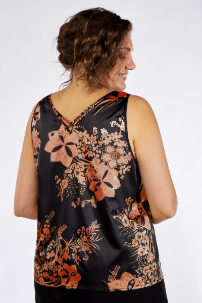 Блуза, брюки, жакет Matini 1.1711 оранж - фото 8