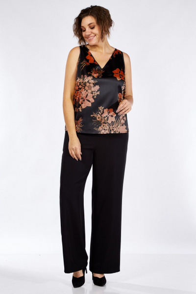 Блуза, брюки, жакет Matini 1.1711 оранж - фото 7